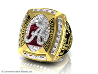 Alabama Football National Championship Ring'11